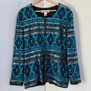 Vintage beaded silk jackets from Niteline